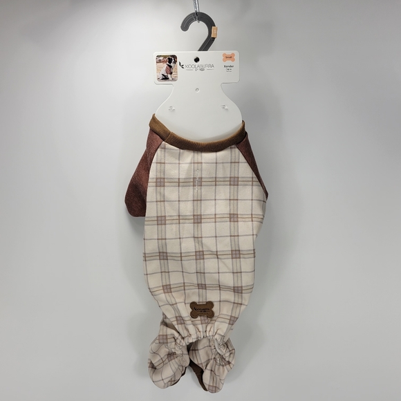 Koolaburra By Ugg Pet Dog Xander Amphora Plaid Pajama Fun Outfit Costume Small S - Picture 1 of 10